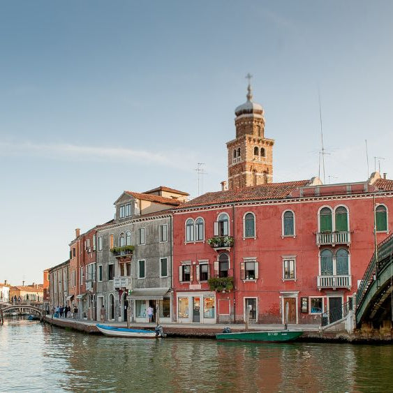 De geschiedenis van Murano glas, Venetië Murano