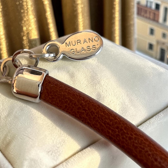 NIEUW! Cortona Ambra — Murano glas armband | Bella Murano