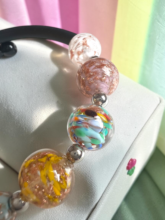 NIEUW!  Murano glas armband 'Assisi' Aria