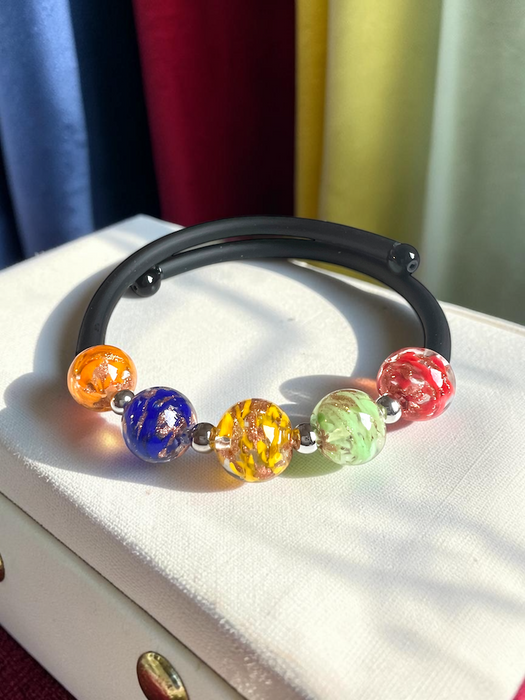 NIEUW! Murano glas armband Assisi Festa