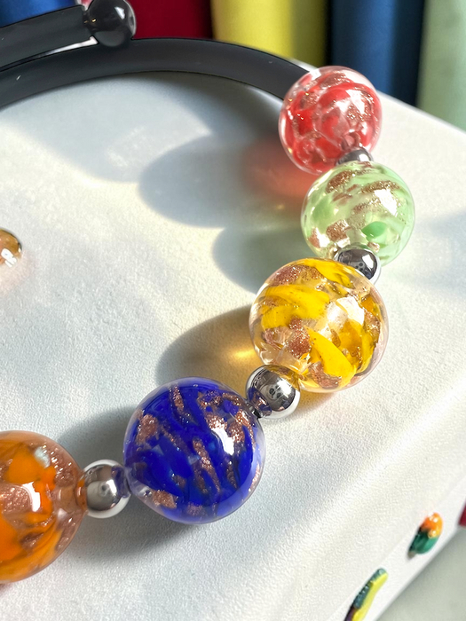 NIEUW! Murano glas armband Assisi Festa