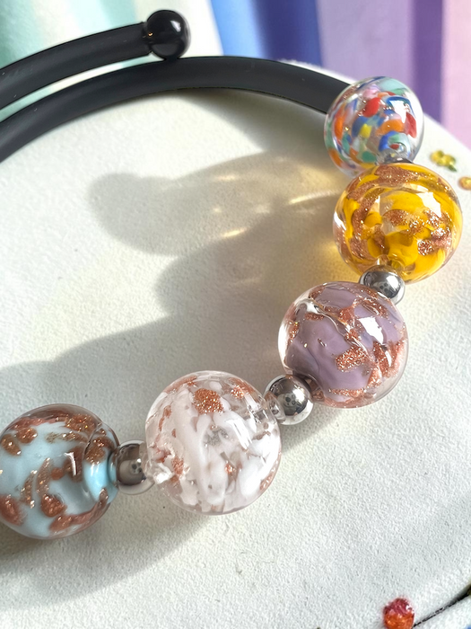 NIEUW!  Murano glas armband  Assisi Gioia