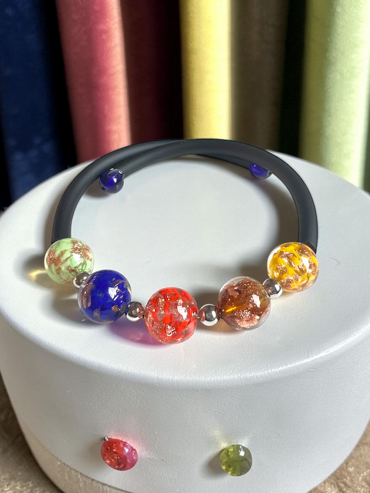 NIEUW!  Murano glas armband  Assisi Primavera