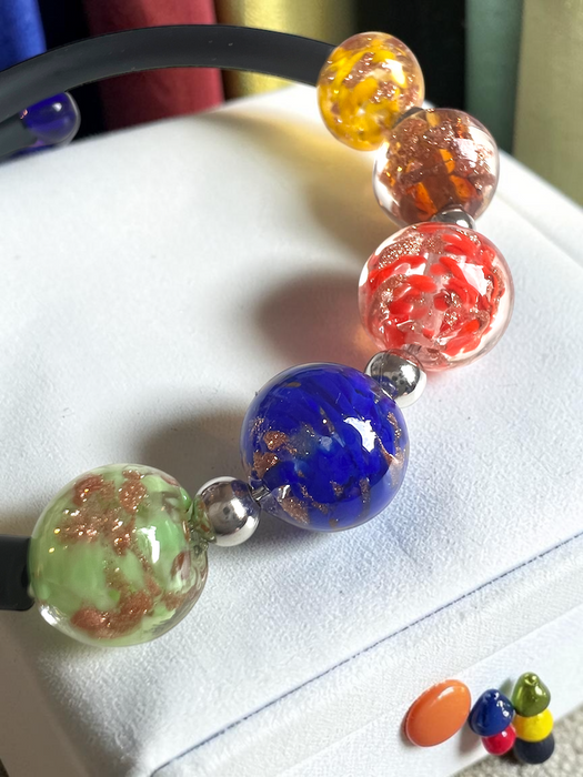 NIEUW!  Murano glas armband  Assisi Primavera