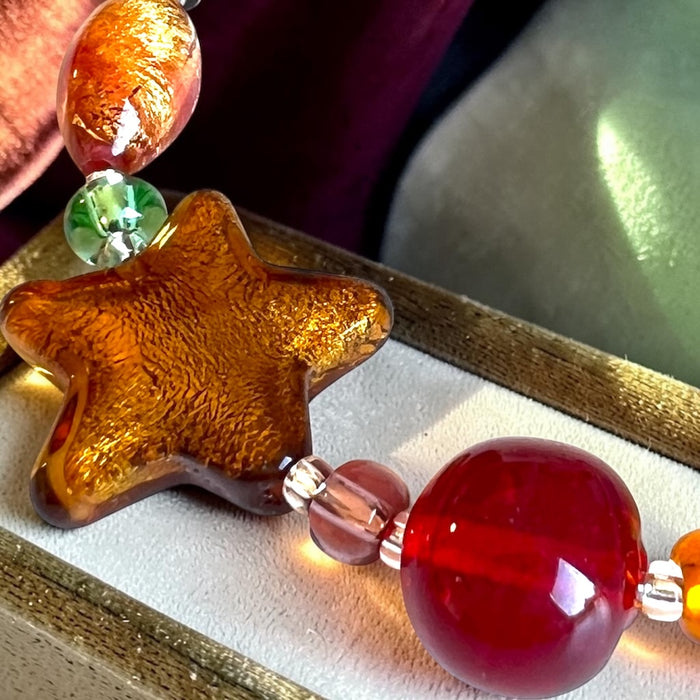 Murano glas armband 'Cinque Terre' Multicolore
