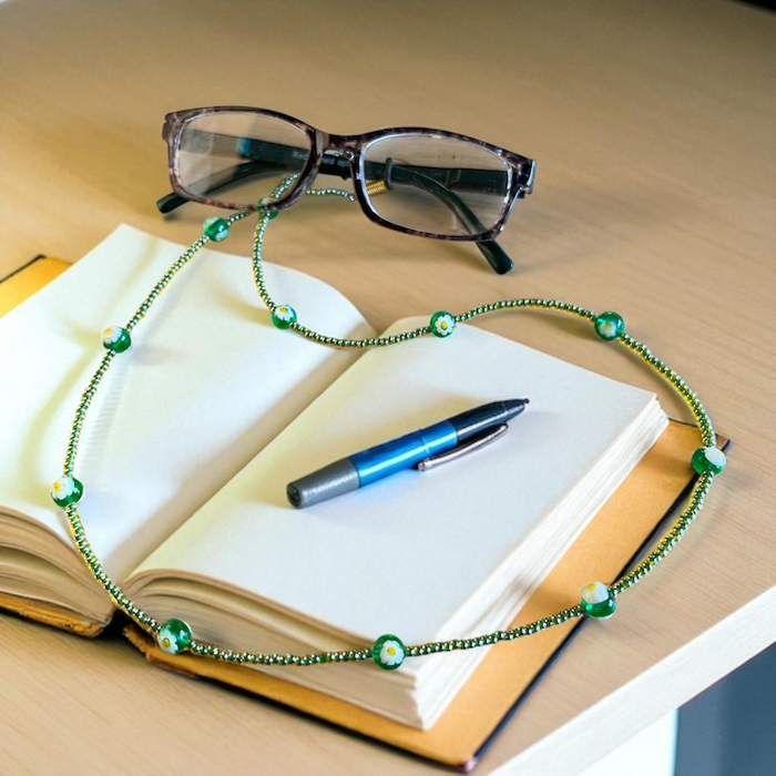 Murano brillenkoord 'Cordina occhiali' Verde