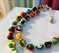 Murano glas halsketting Novara mulitcolor | Bella Murano