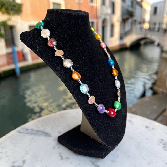 Murano halsketting 'Sienna' Multicolore