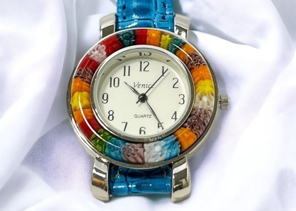 Millefiori horloge 'Livorno' Marrone