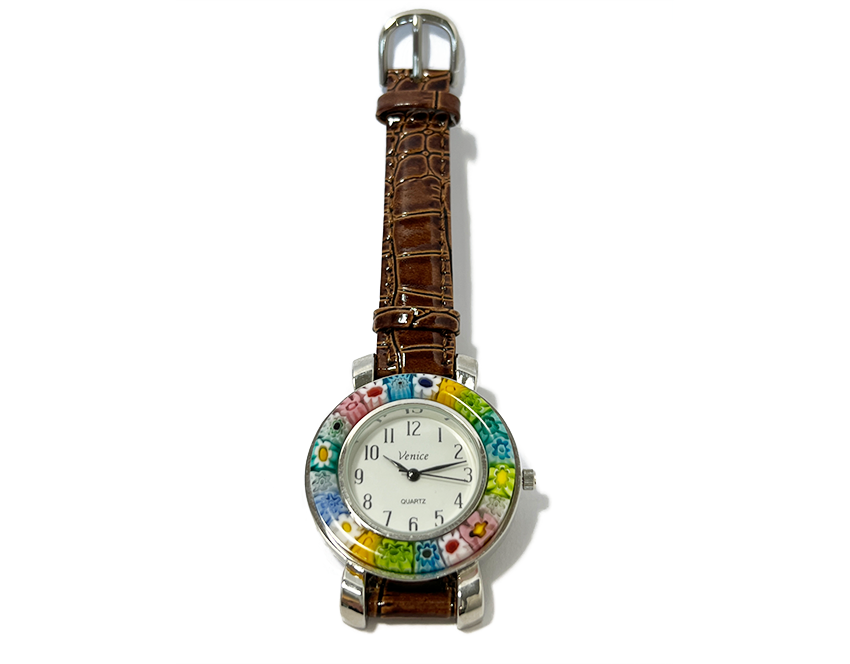 Millefiori horloge 'Livorno' Marrone