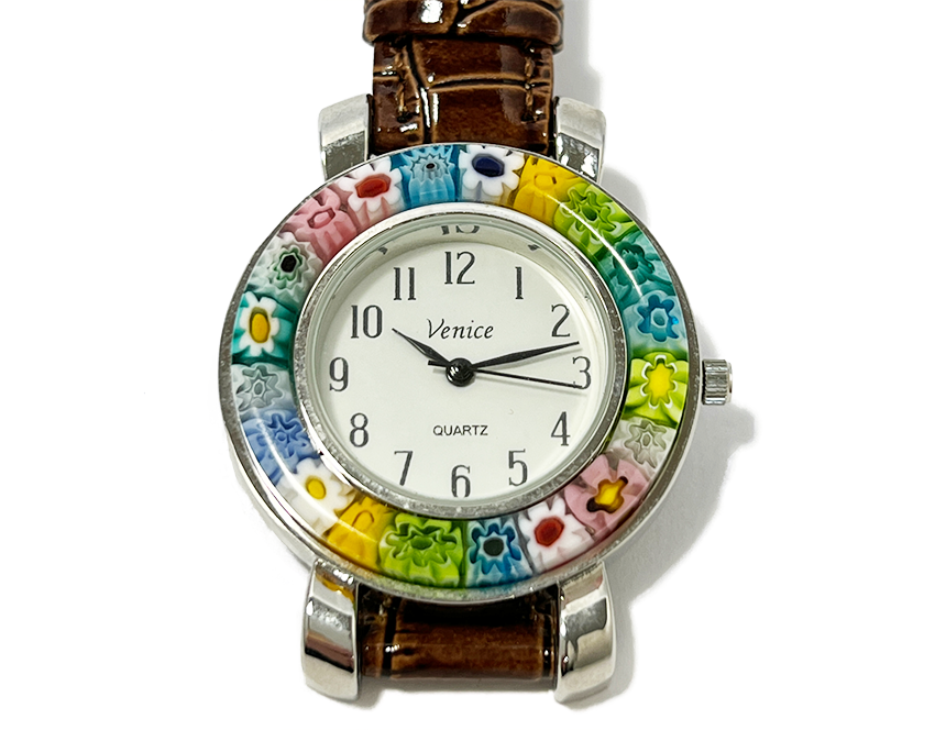 Millefiori horloge 'Livorno' Marrone