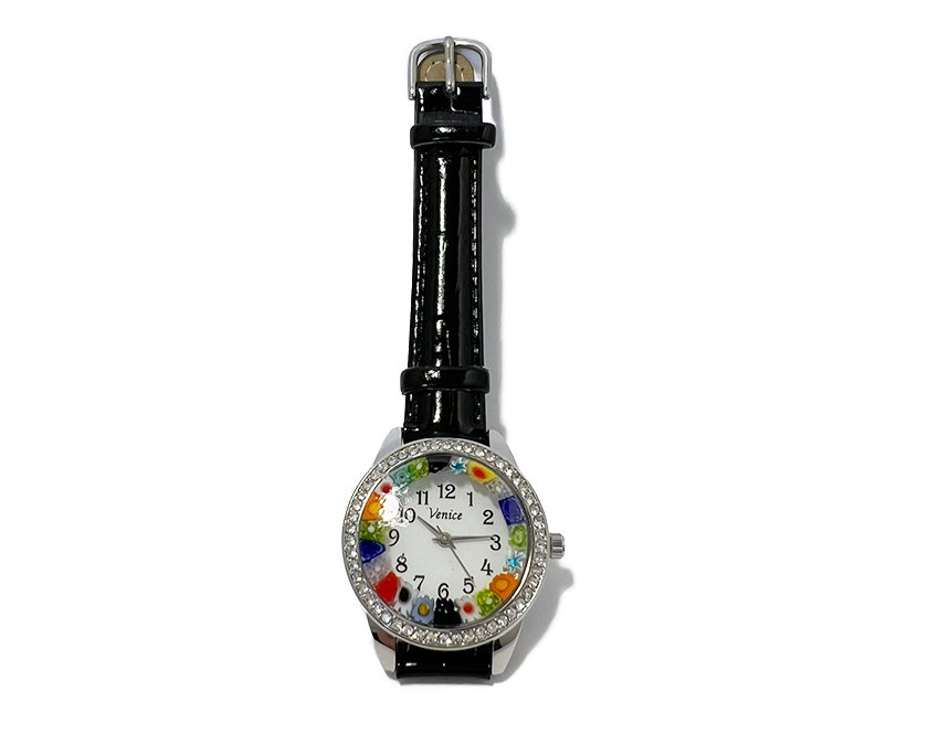 Millefiori horloge 'Lucca' Avorio